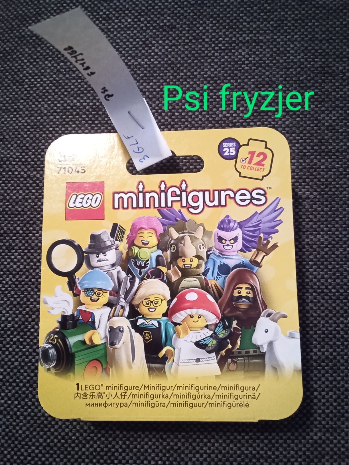 Lego 71045 minifigures seria 25 Psi fryzjer