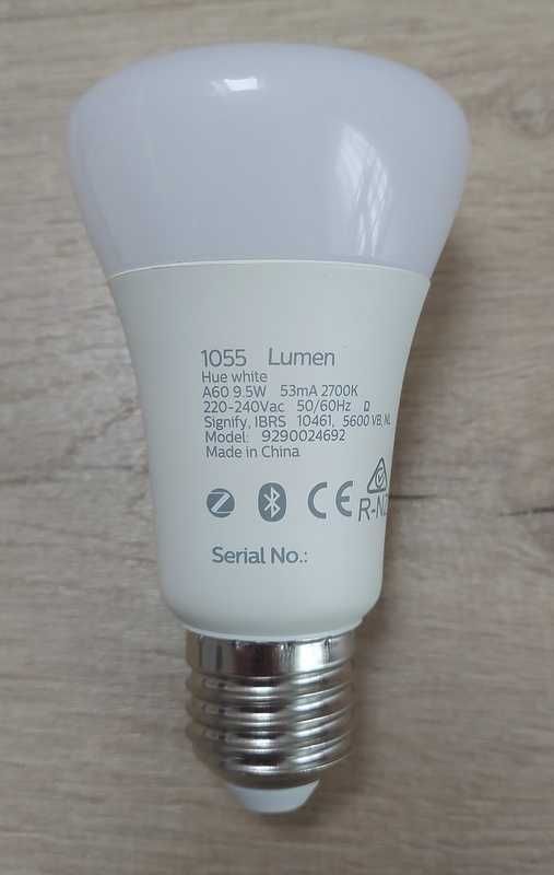 PHILIPS HUE White 1055lm E27 inteligentna żarówka 9,5W