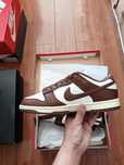 Nike Dunk białe brązowe, czekoladowe niskie trampki 37.5