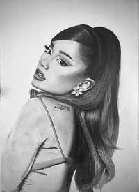 portret Ariana Grande A3 (przyjmuje zamowienia!)