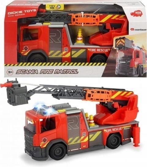 Wóz Strażacki Scania 35cm, Dickie Toys