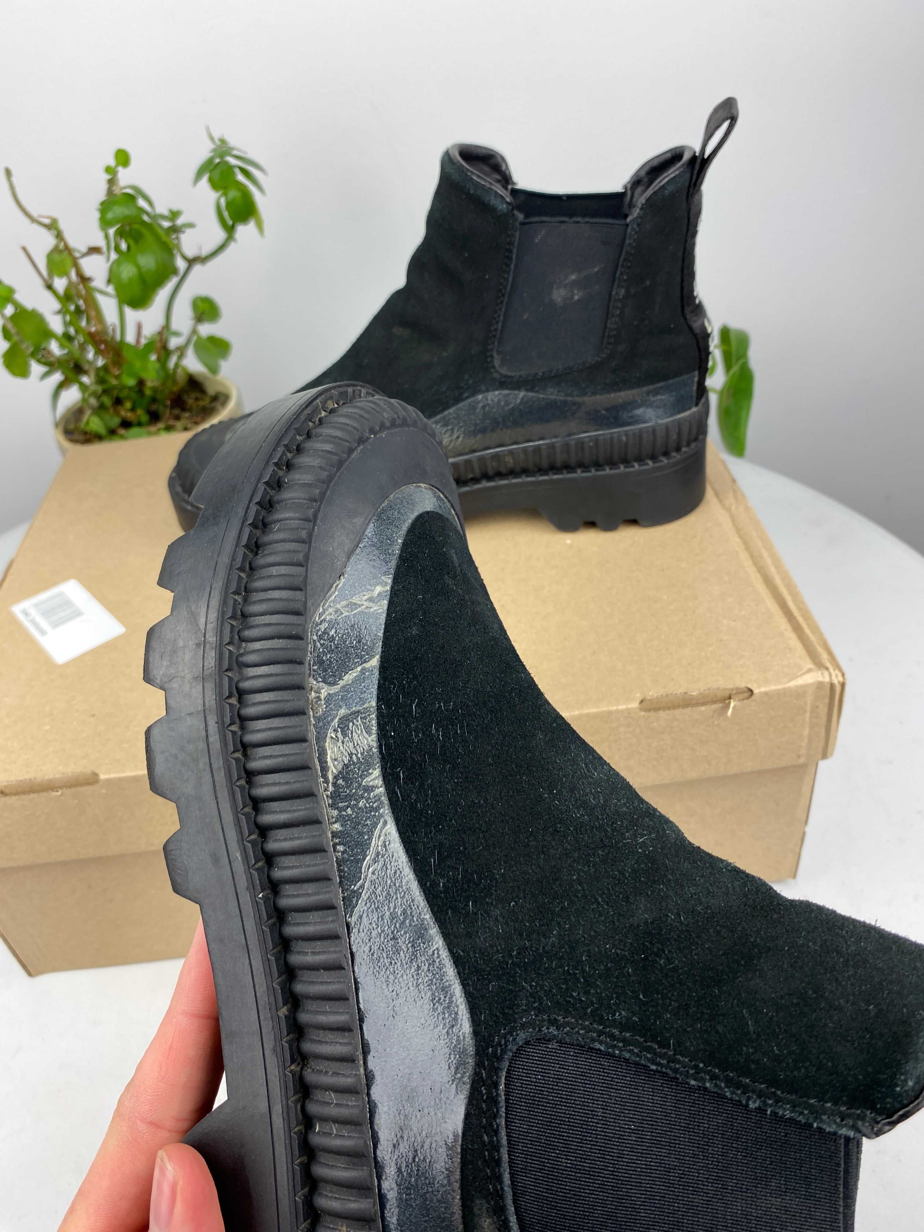 czarne buty botki pepe jeans london r. 37 n208