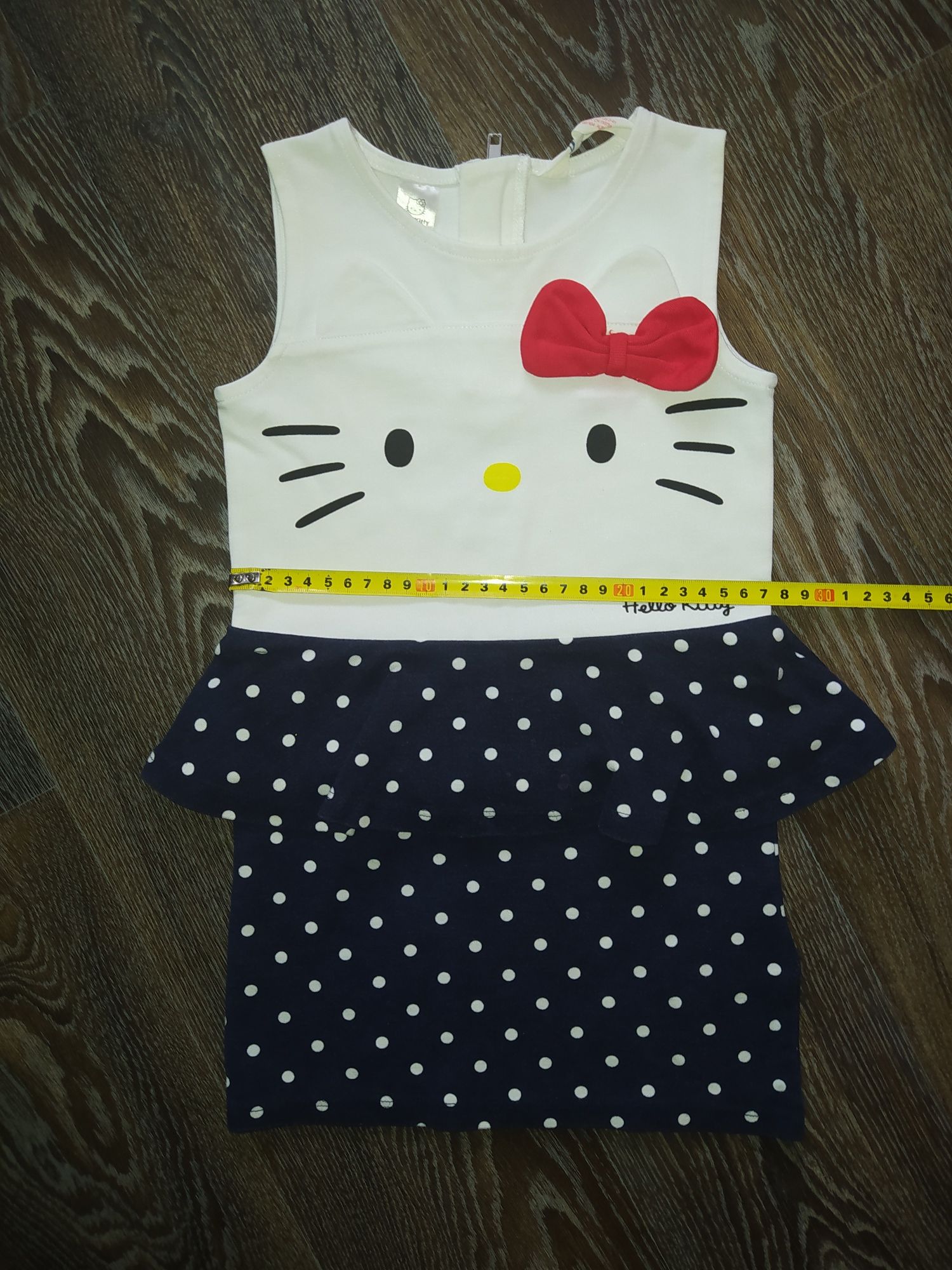 Нарядное платье Hello Kitty, р.98-104