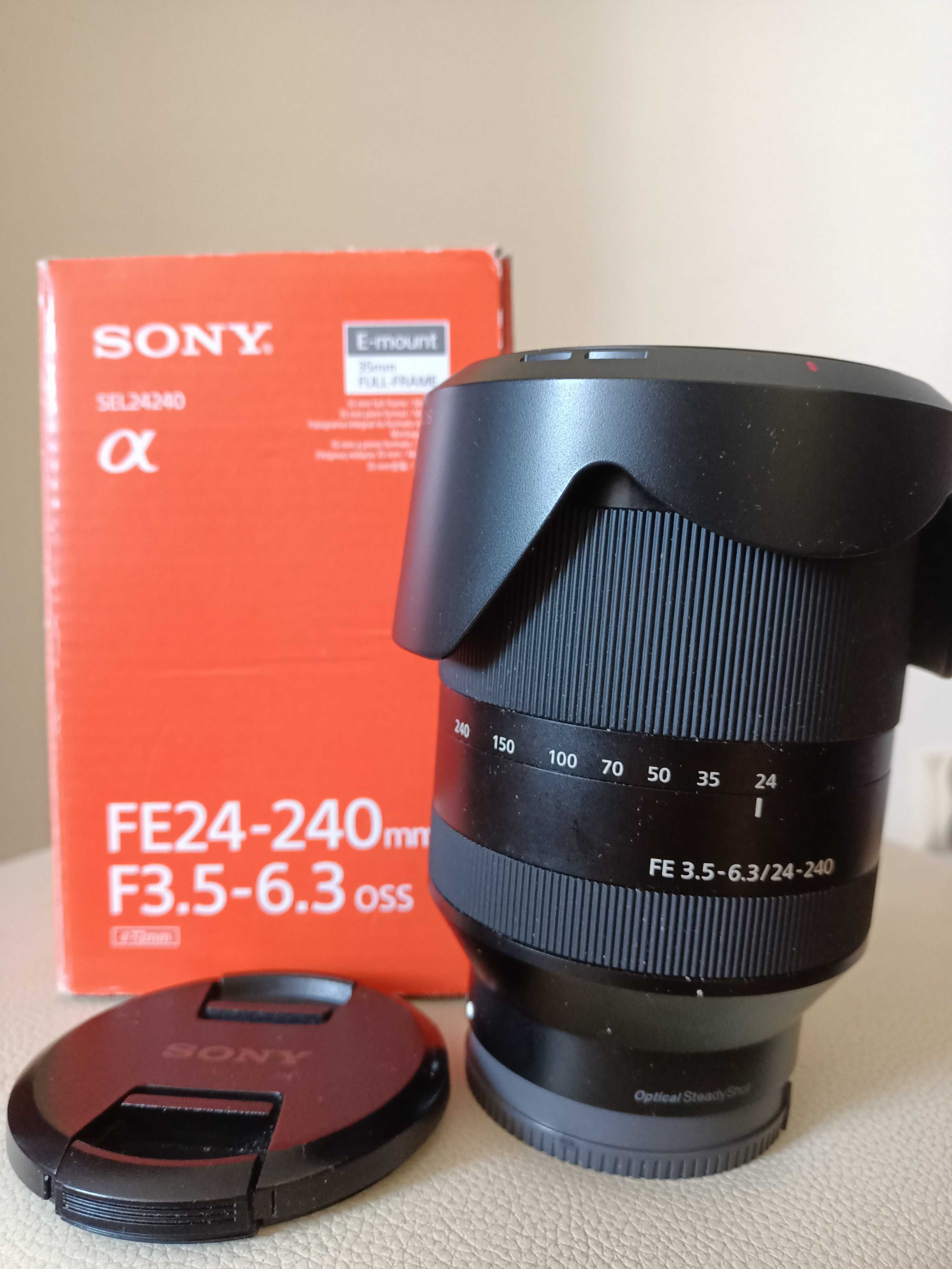 B| Sony FE 24-240 f3.5-6.3 oss - jak nowy