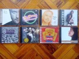 Conjunto de 8 discos cds