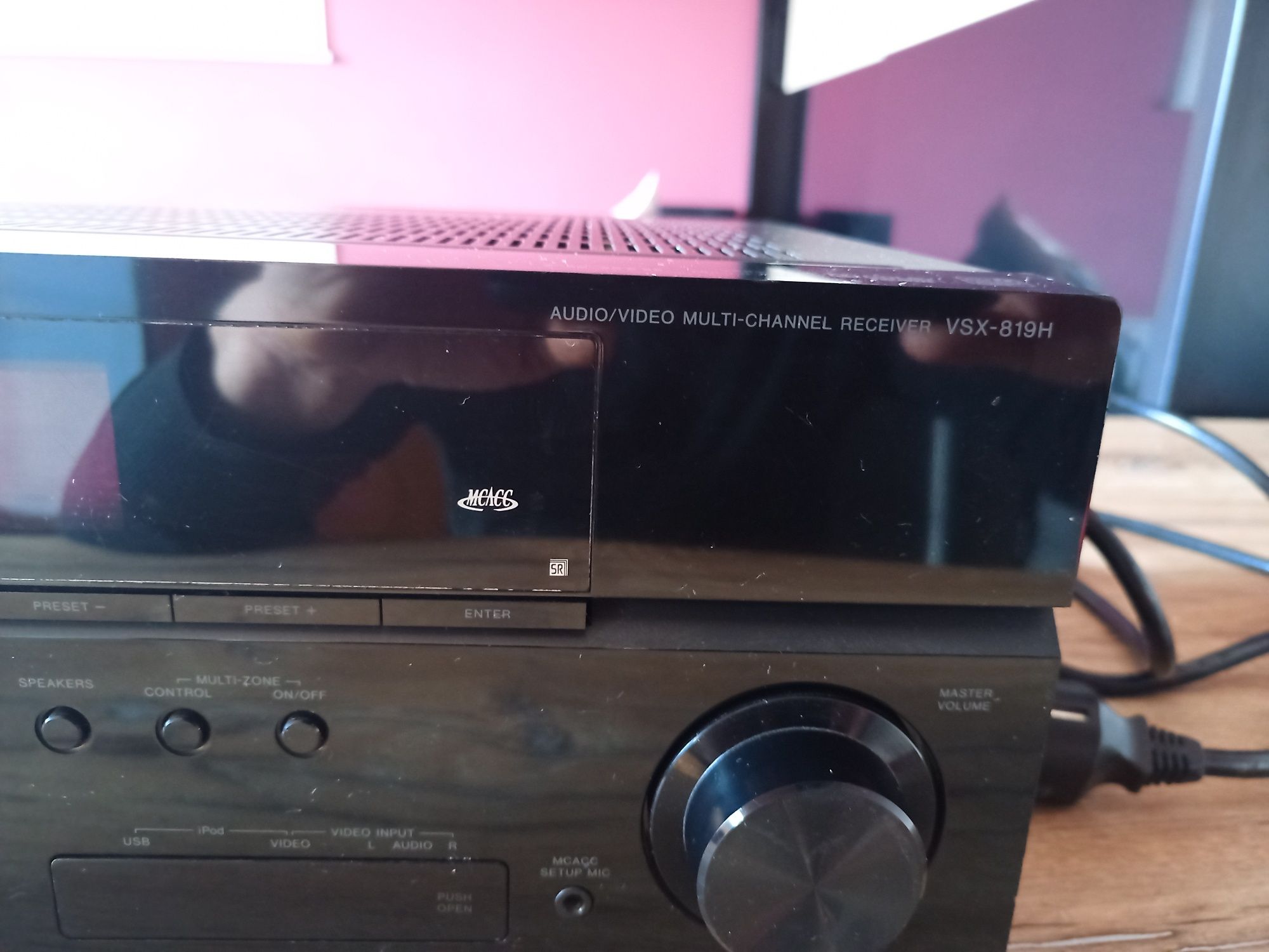 Amplituner Pioneer VSX-819H głośniki