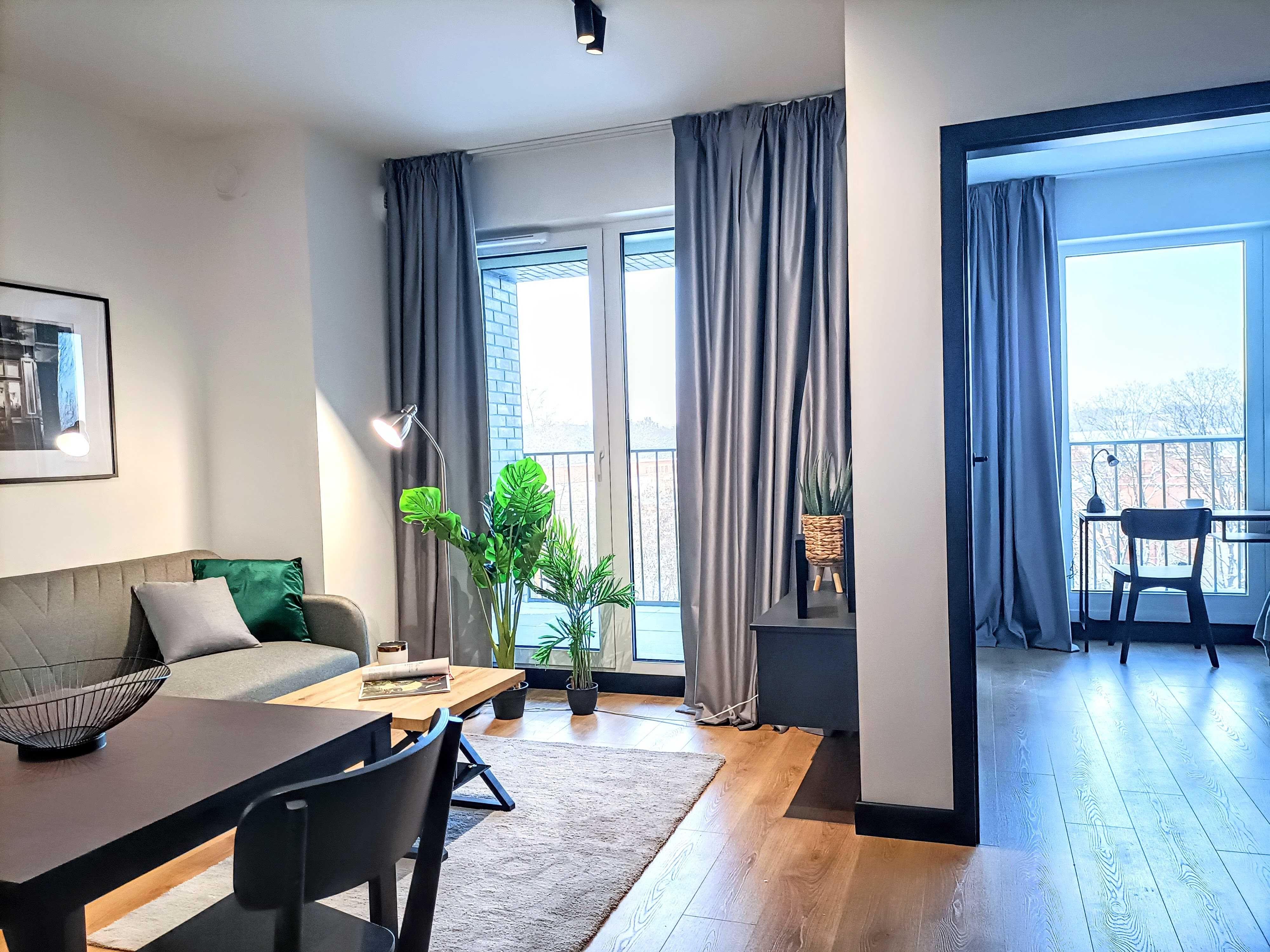 BEZ PROWIZJI: nowy, stylowy apartament - 2 pokoje, nowe osiedle Fuzja