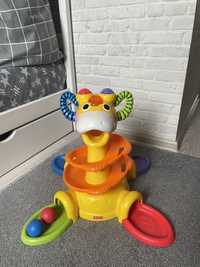 Жирафа Fisher price , вежа з кульками розвиваючий жираф