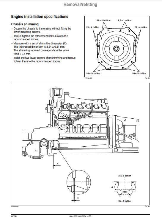 Instrukcja napraw CLAAS ARES 816 | ARES 826 | ARES 836