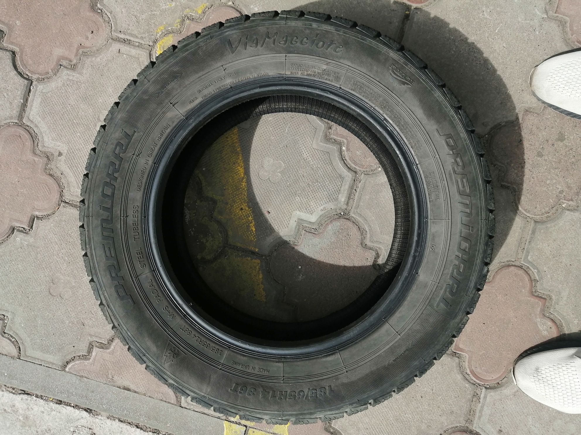 Автошины Premiorry  б/у от 185/65R14 на легковую машину типа cherry