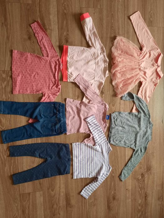 Paka rozmiar 86-92 dla dziewczynki wyprawka