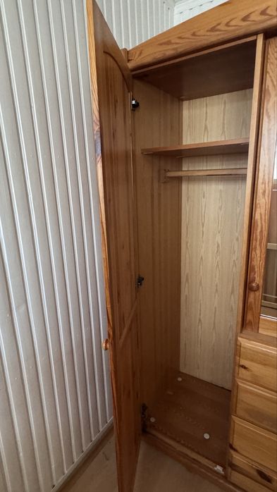 Szafa z litego drewna sosnowa 200 x 153 x 59