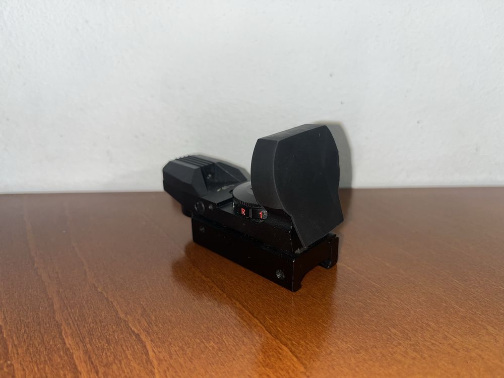 Mira Red Dot ( ajustes de intensidade e tipos de mira)