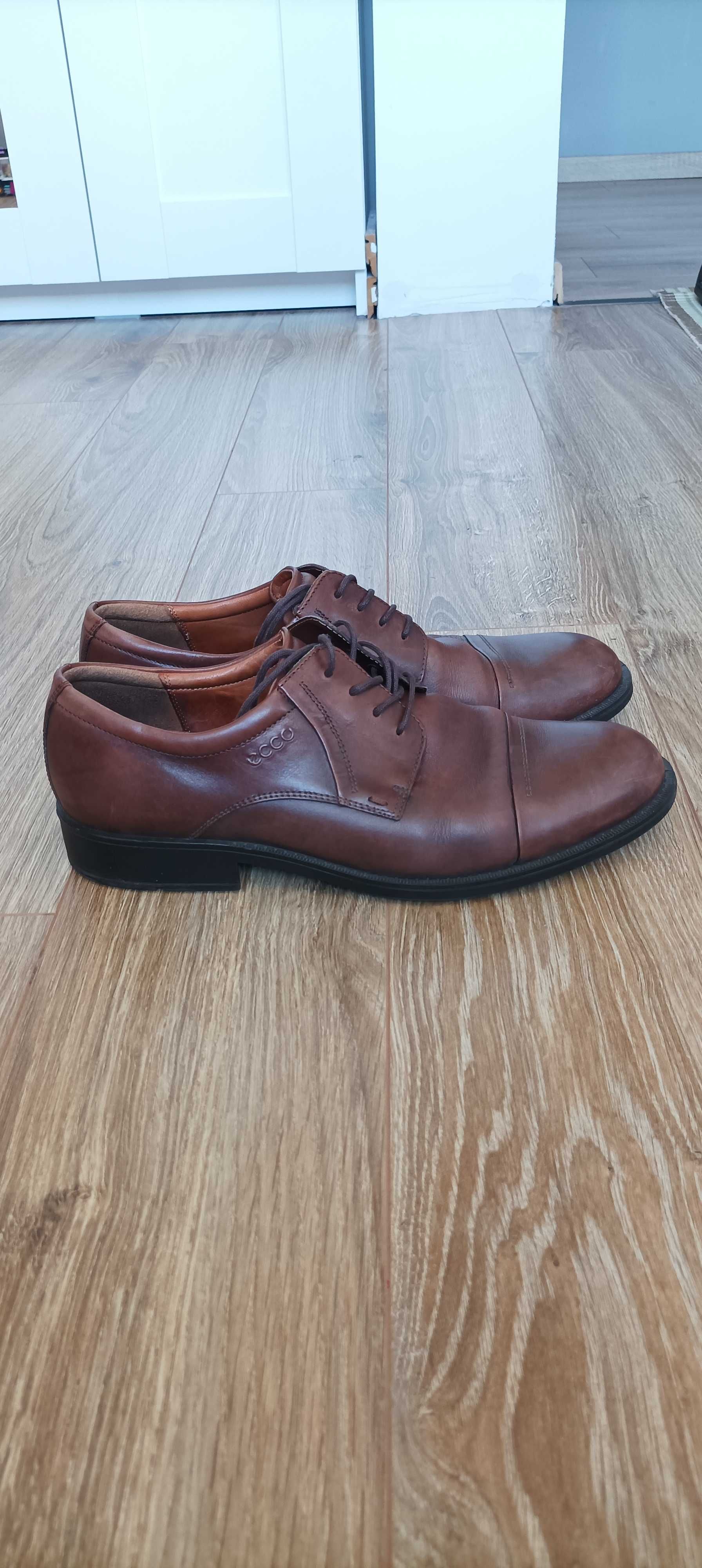 Buty Ecco 44 brązowe