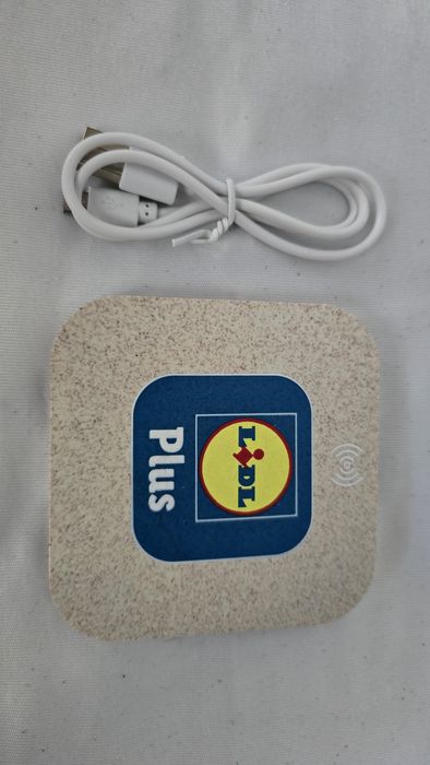 Wheat Straw Base Carregamento Wireless