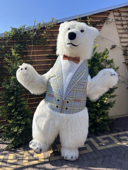 Белый Мишка .Мишка-Аниматор .Білий Ведмідь.Мишка на праздник.Одесса.
