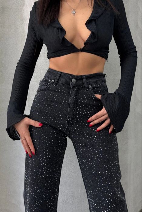 Джинси зі стразами