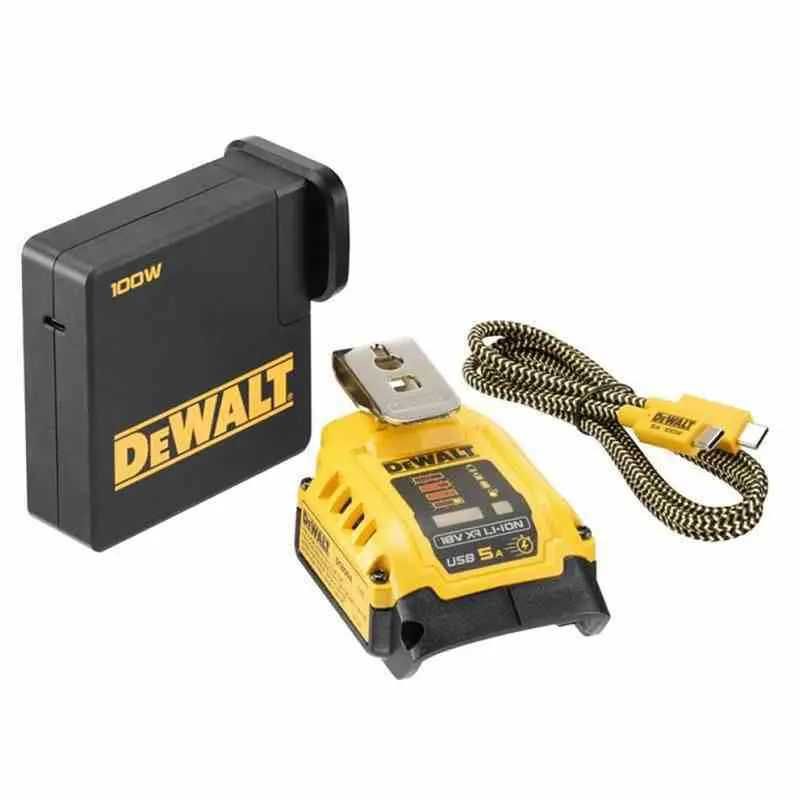 DeWALT DCB094K USB адаптер з блоком живлення