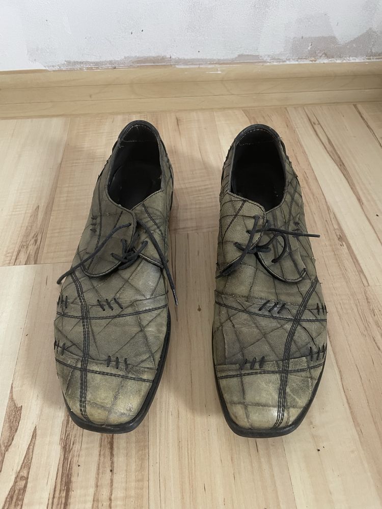 Buty skórzane vintage Gino Rossi