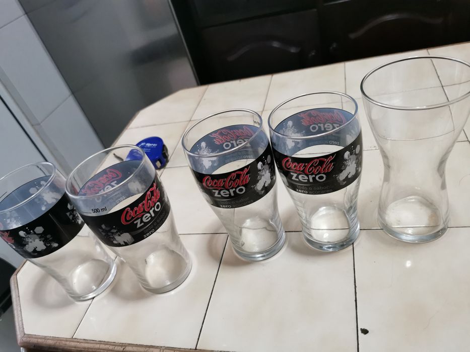 Copos marca coca cola