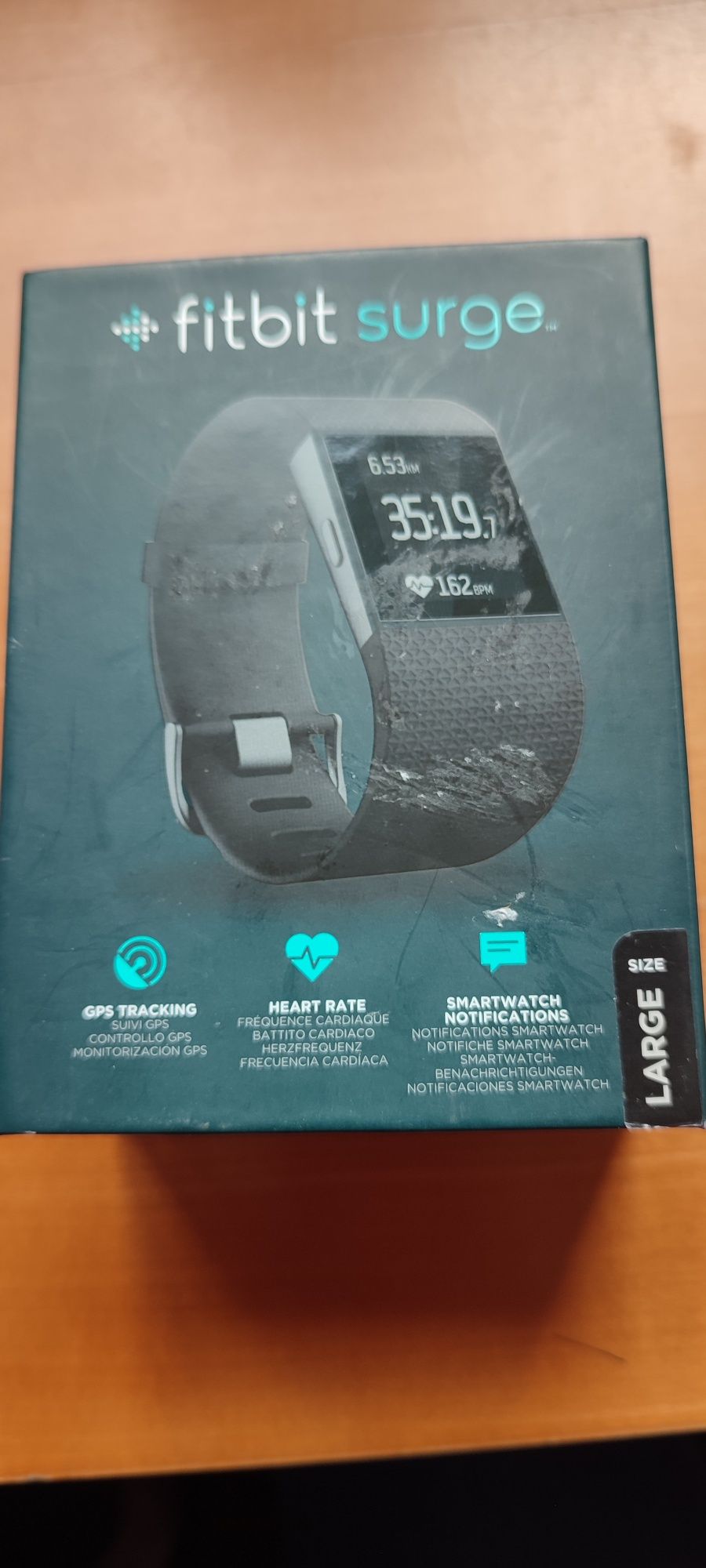 Fitbit Surge zegarek sportowy Ekran dotykowy Bluetooth