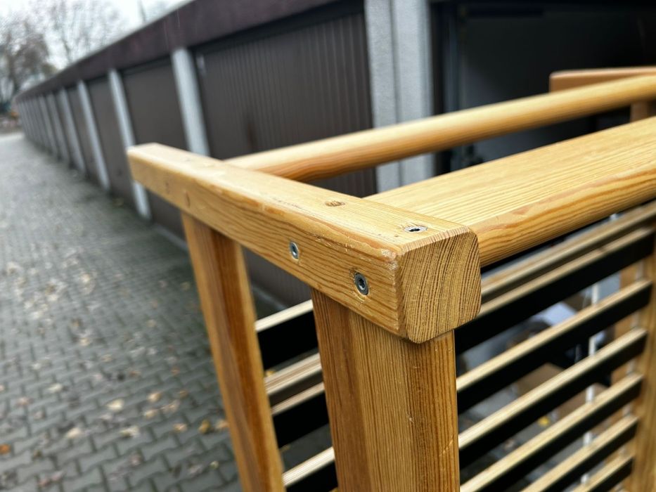 Drewniane dziecięce łóżeczko 160x80