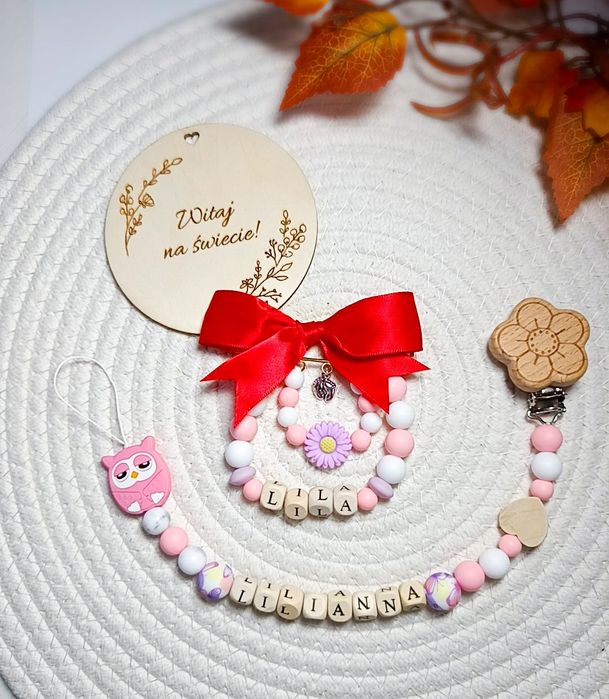 Zawieszka do smoczka personalizowana