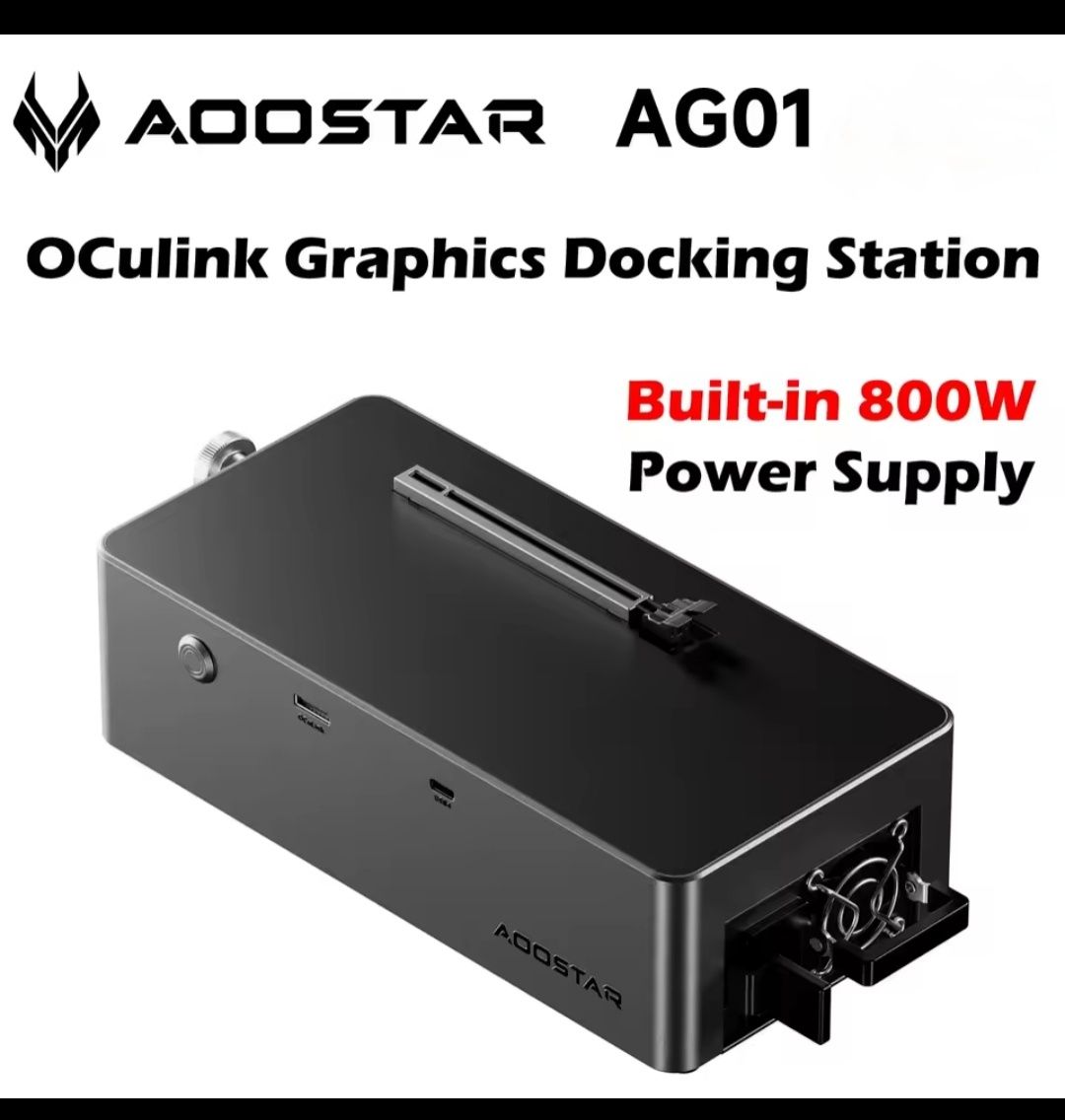 Графическая док-станция AOOSTAR AG01 - OCulink, MINISFORUM DEG1 OCulin