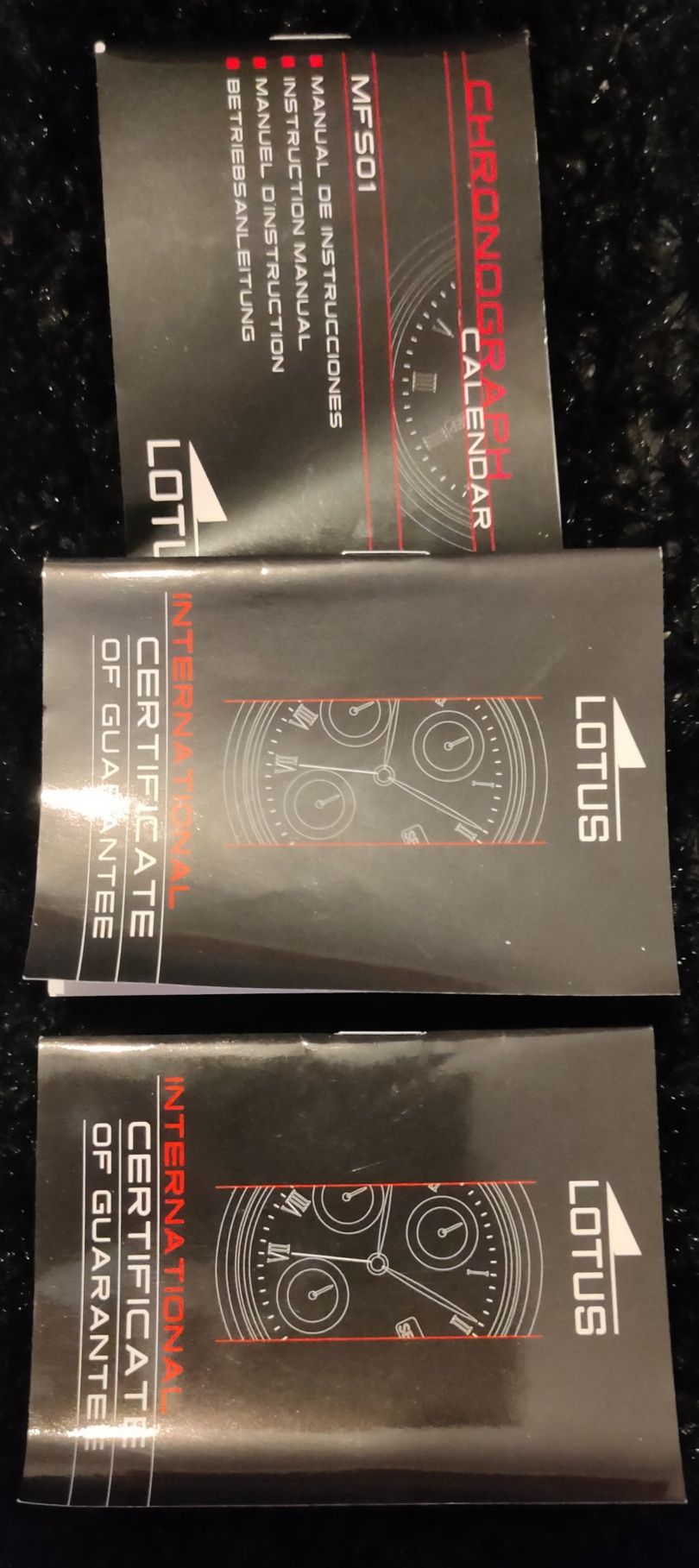 Relógio Lotus 125€