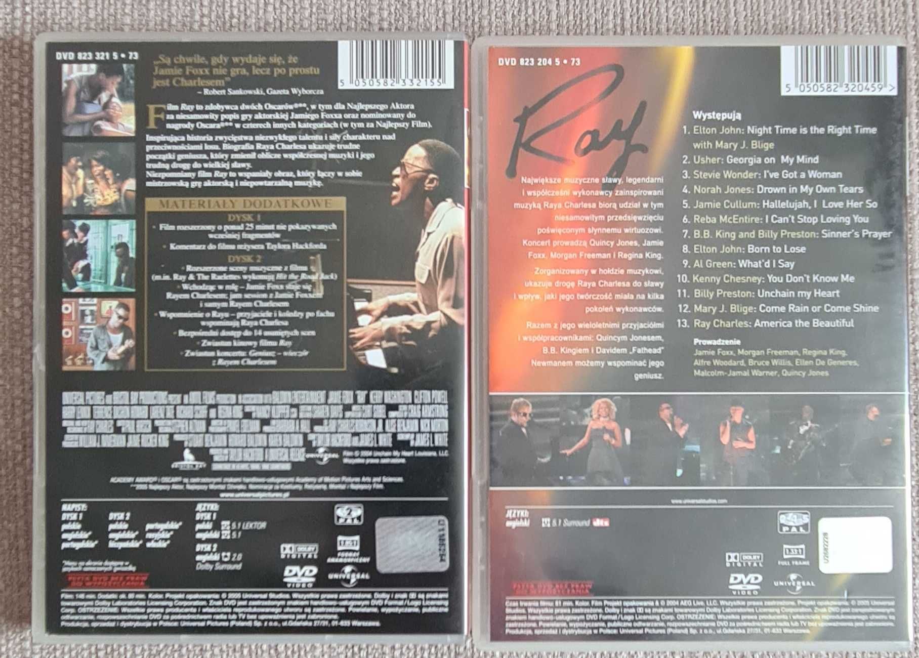 Zestaw płyt DVD: Ray Charles