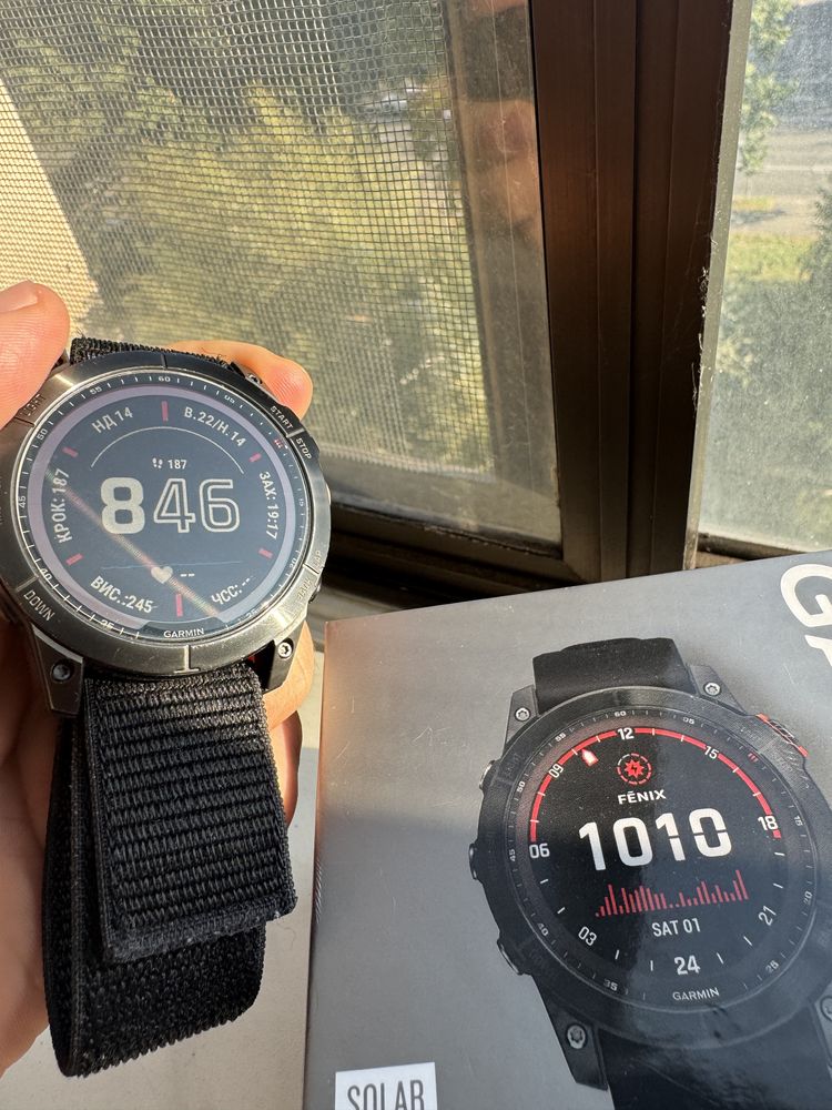 Garmin fenix 7x solar