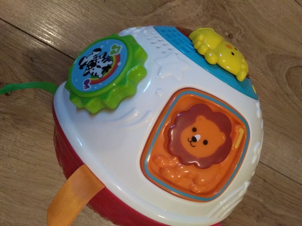 Vtech migoczącą hula kula polska do raczkowania interaktywna