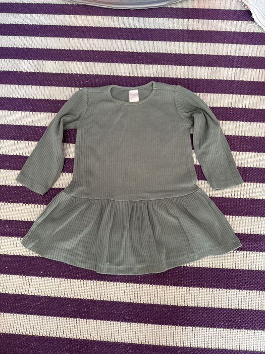 O vestido 86cm menina