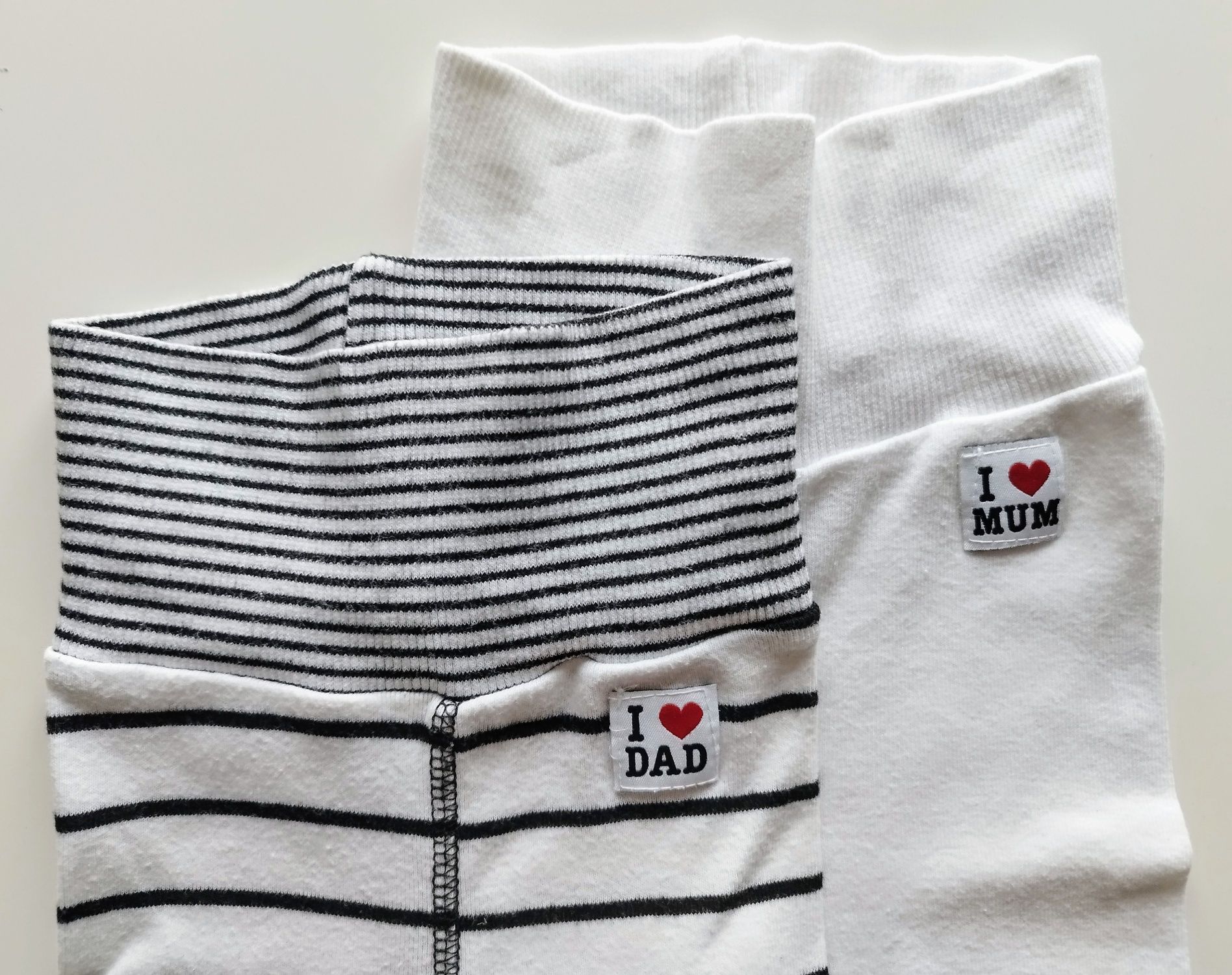 Spodenki leggi bawełna zestaw 2 szt wyprawka H&M r.62