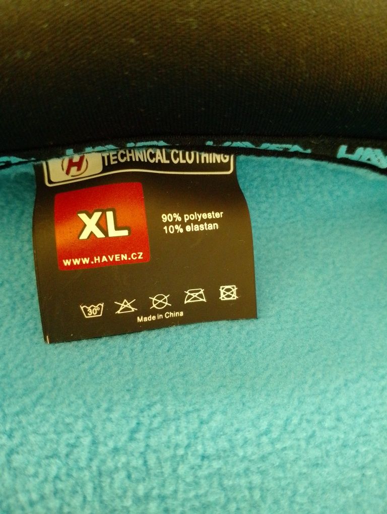 Bluza sportowa HAVEN Thermotec czarna/rozmiar XL