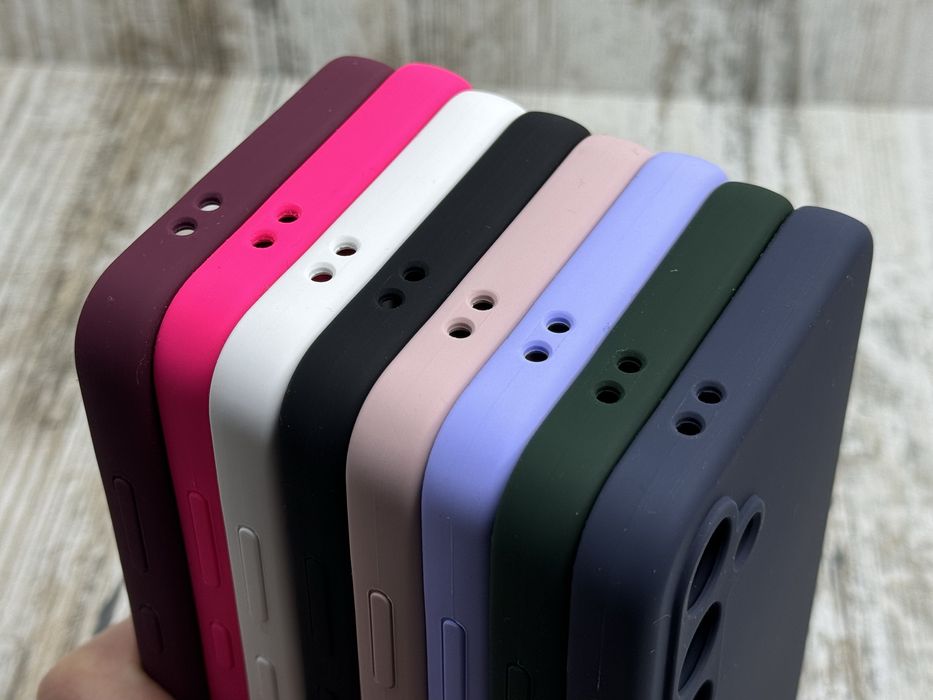 Лучшее качество ‼️ Чехол софттач Silicone Case на Samsung S24 FE Чохол