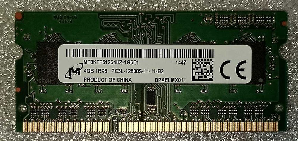 4 Гб PC3-12800s SO-DIMM