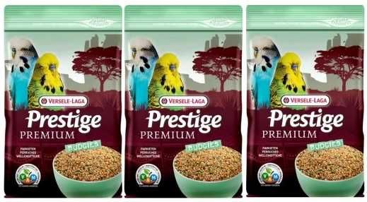 VL Budgies Premium 800G Karma dla Papugi Falistej x 3