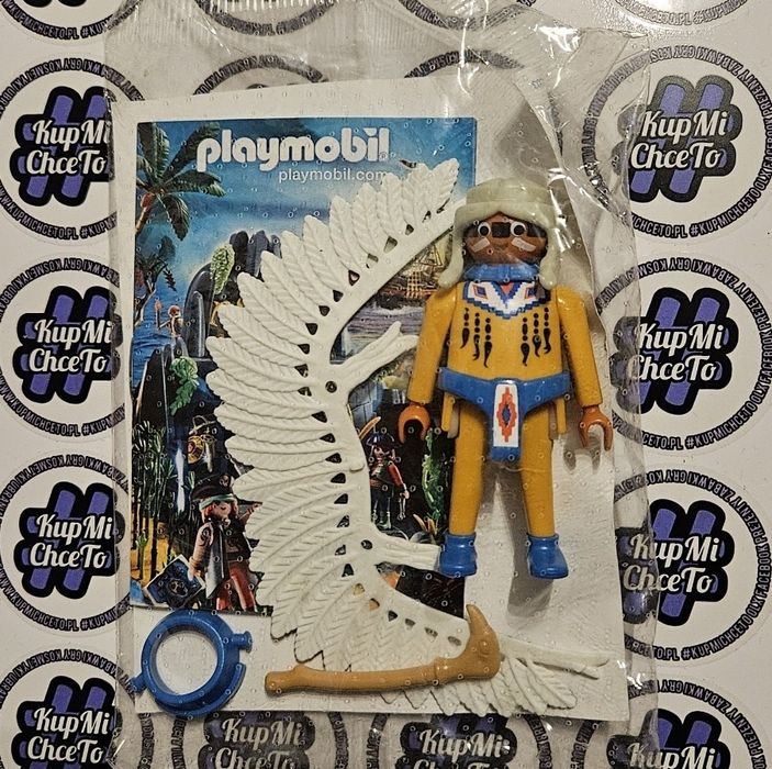 Playmobil 2011r Indianin Indianie Sioux figurki zabawki #KupMiChceTo