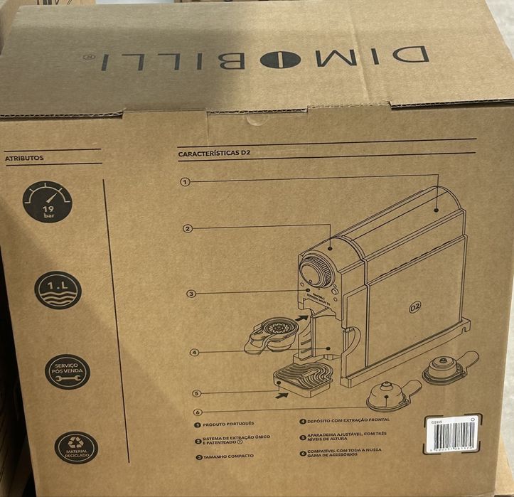 Maquina de cafe nova caixa