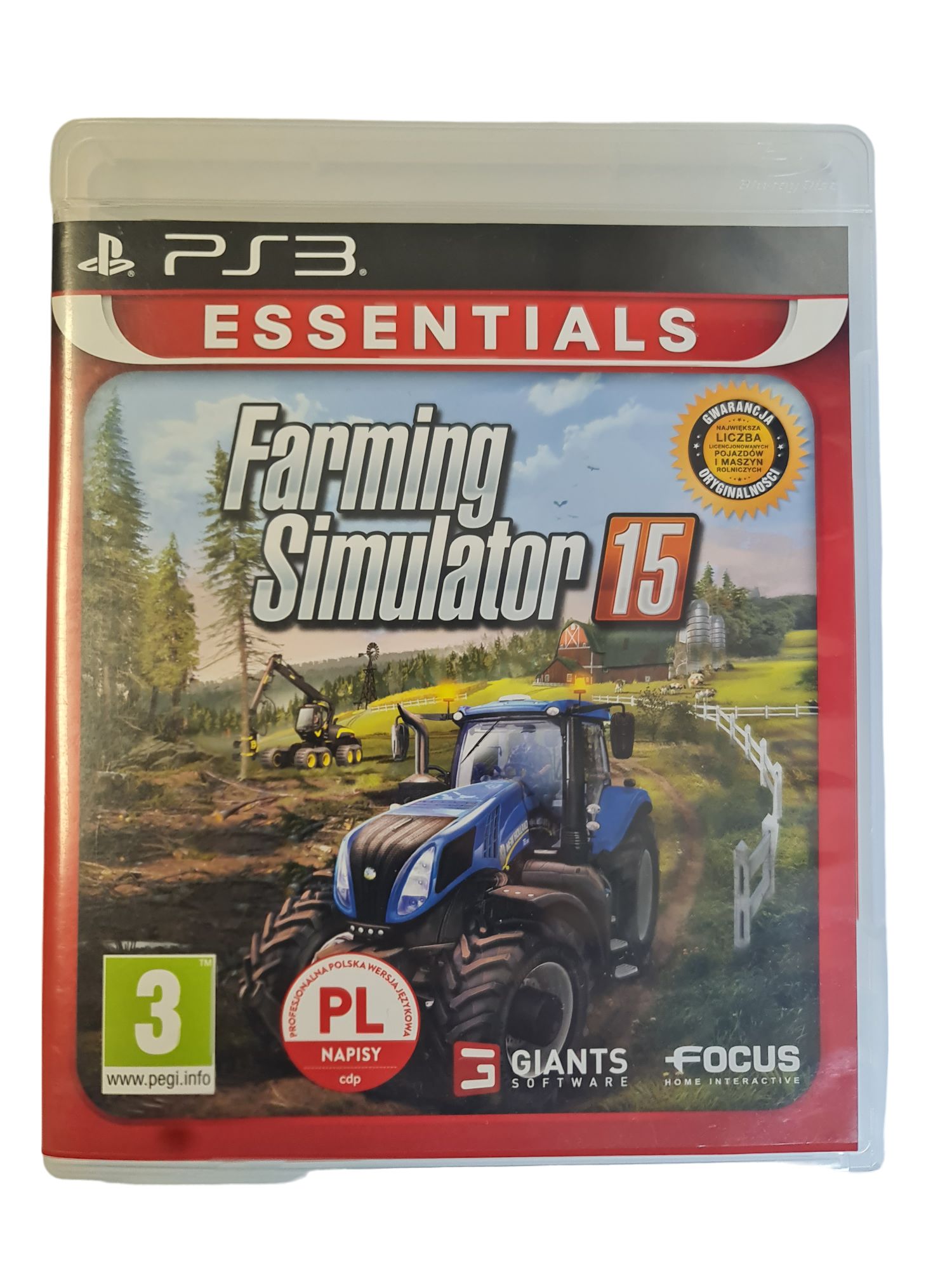Farming Simulator 15 PL PS3 Używana