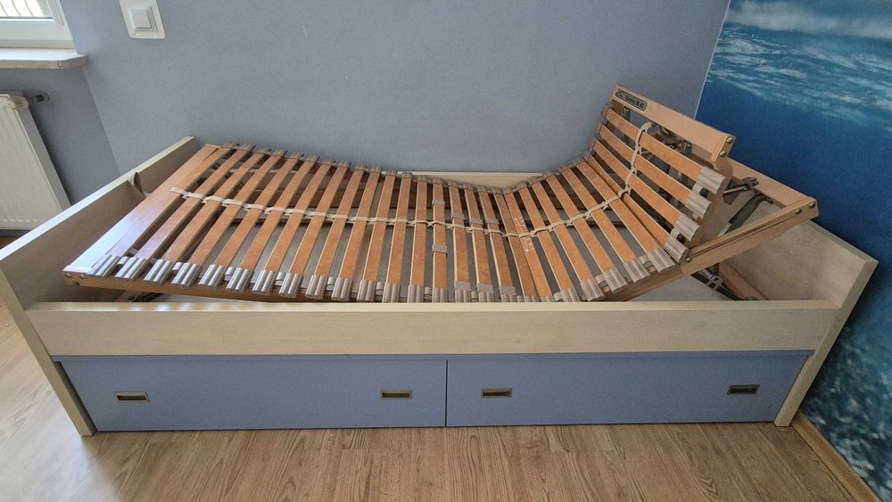 Stelaż żebrowany regulowany do łóżka 200x90