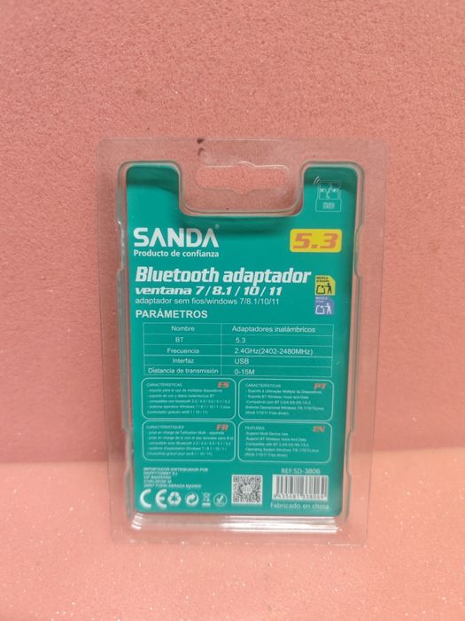 Adaptador USB bluetooth 5.3