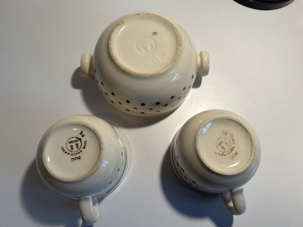 Zestaw porcelany z NRD DDR komuna PRL