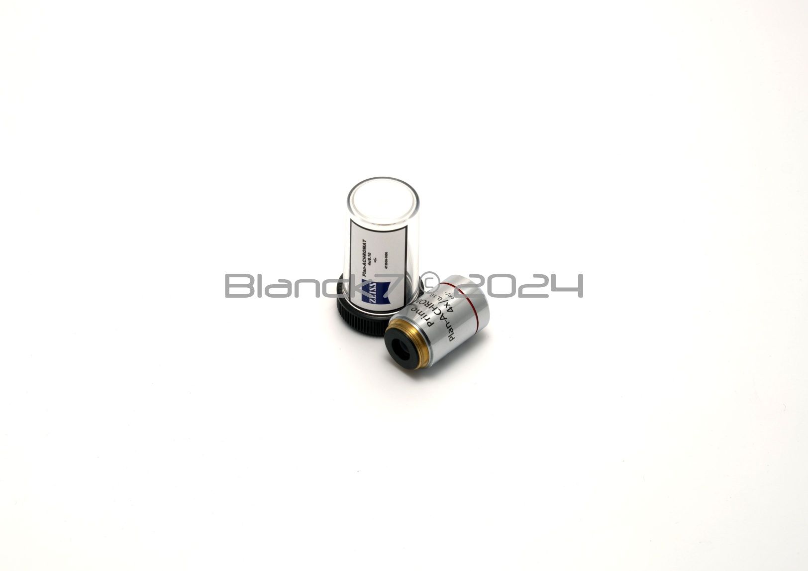 Zeiss Primo Plan-Achromat 4x/0.10  Objektyw do Microscopu.