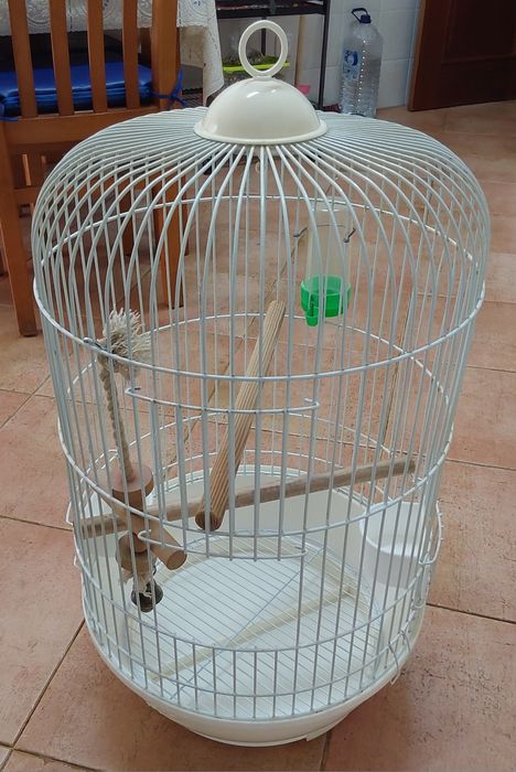 GAIOLA PARA AVES MÉDIO E PEQUENO PORTE. Casa,Varanda,Garagem,Quarto.