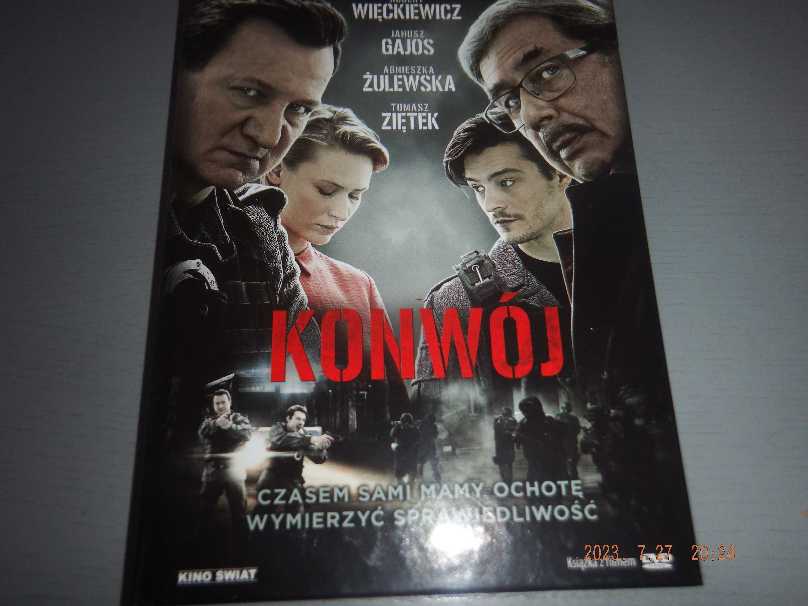 KONWOJ  dvd  J.Gajos R.Wieckiewicz