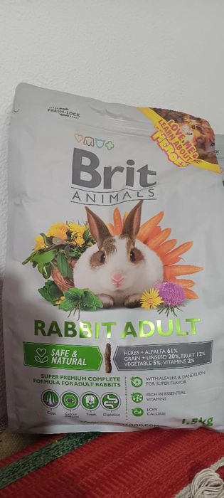 Ração de coelho adulto