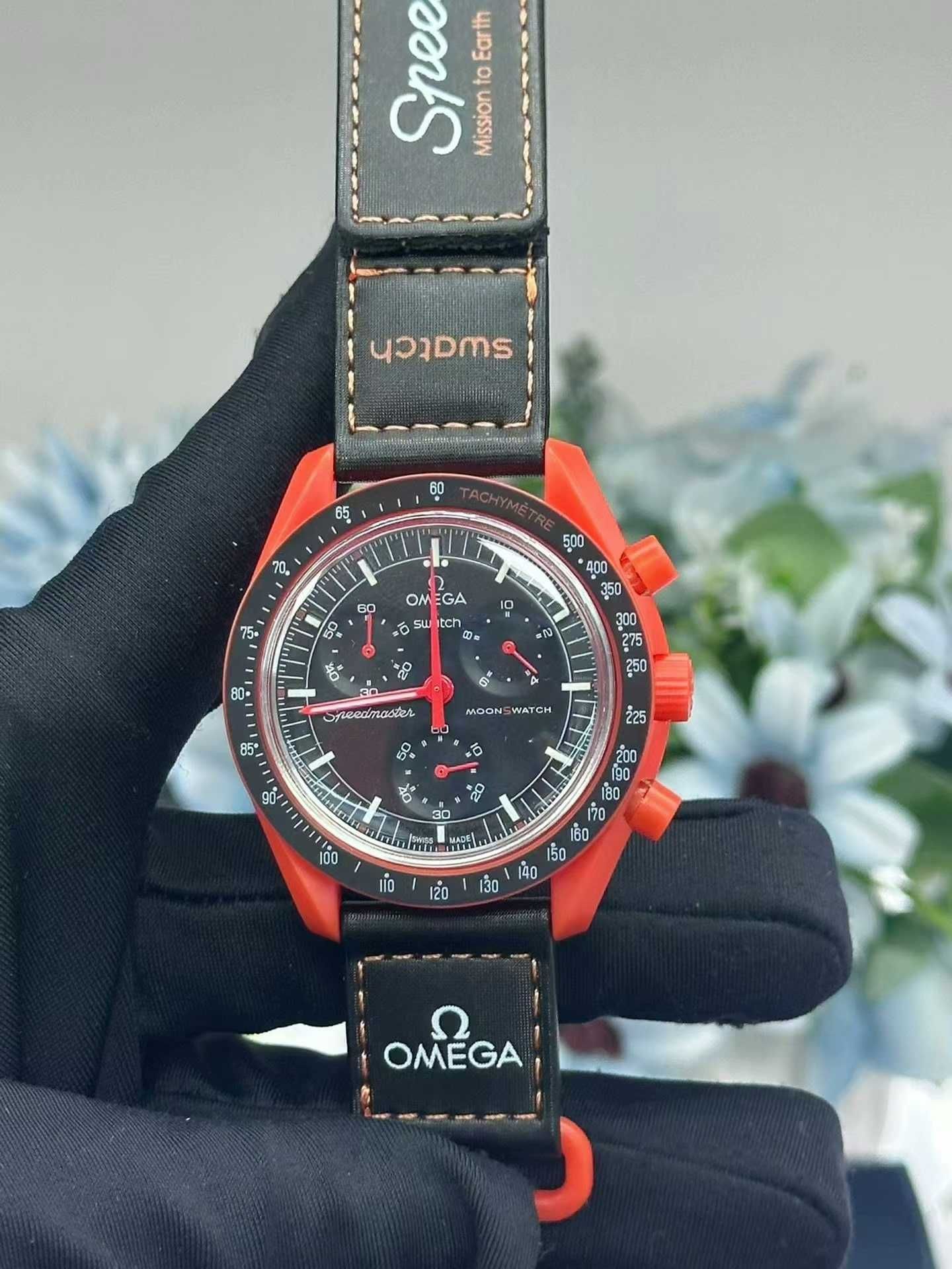 Odkryj Omega x Swatch SO33O100 Lava – Ziemia