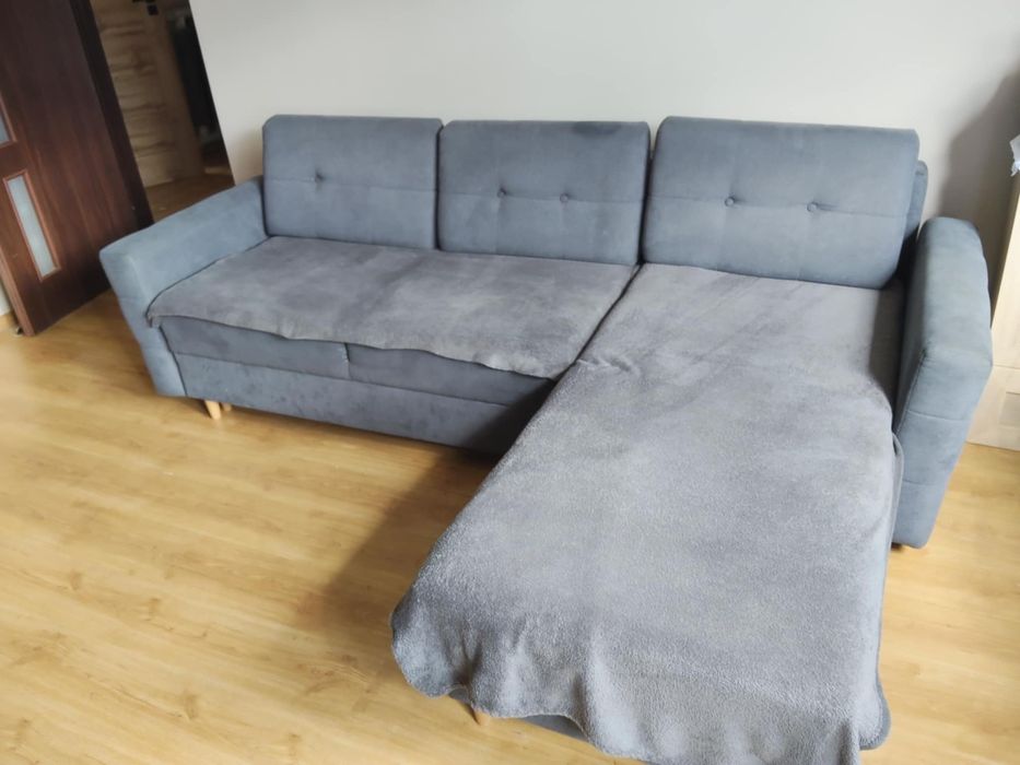 Narożnik z funkcją spania